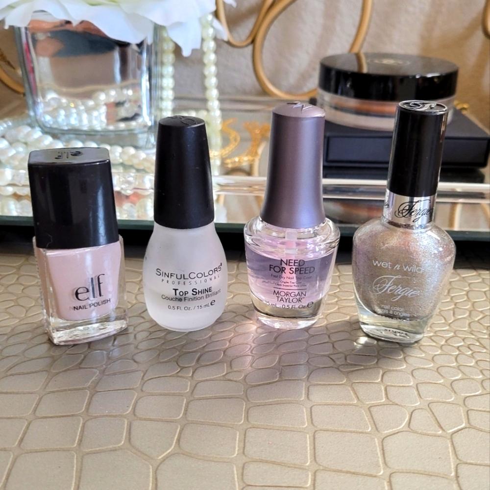 Polish Bundle Wet N Wild Morgan Taylor SinfulColors ELF